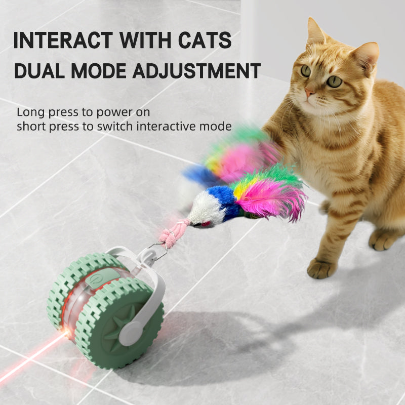 Interactive Laser & Mouse Cat Toy