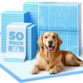 Powools 50-Pack X-Larg Puppy Pads - 34" x 28" Extra Large Pee Pads for Dogs with 6-Layer Leakproof Protection, Quick-Dry and Disposable Dog Pads with High Absorbency for Easy Potty Training 🍁 All In One Marketplace Canada