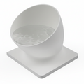 Designer Pet Bowl for Dogs & Cats | Modern Food & Water Bowl