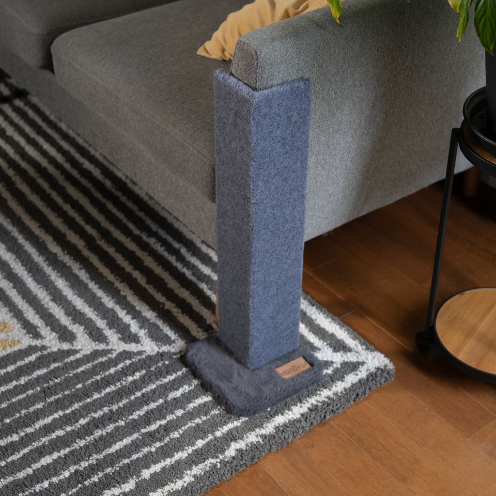 23-Inch Corner Cat Scratcher & Furniture Protector