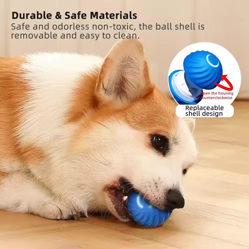 USB Vibrating Ball Toy for Dogs & Cats