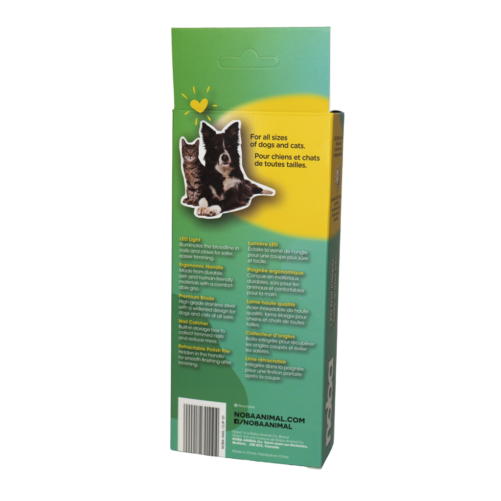 Noba LED Nail Clipper for Cats & Dogs