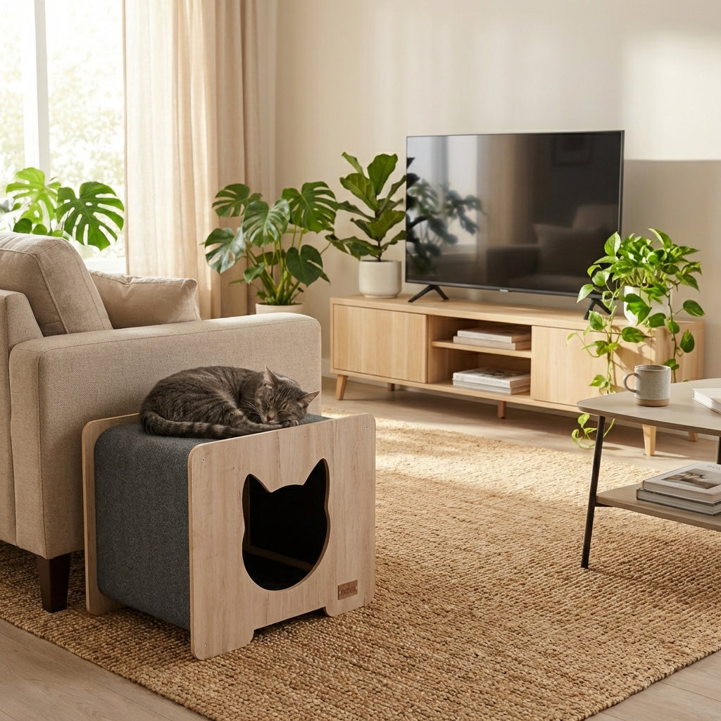 Scratchable Cat Hideout