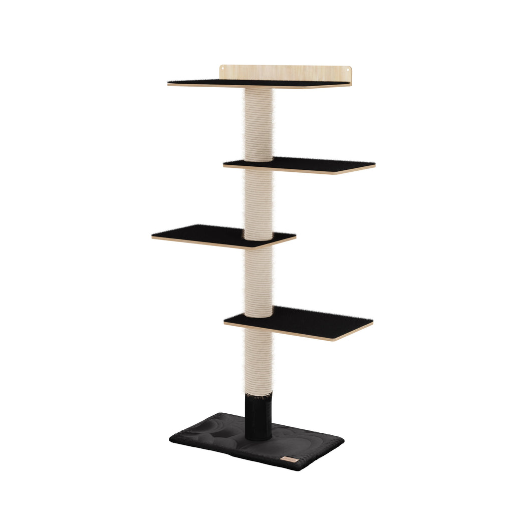 72-Inch Wall-Mounted Cat Tower