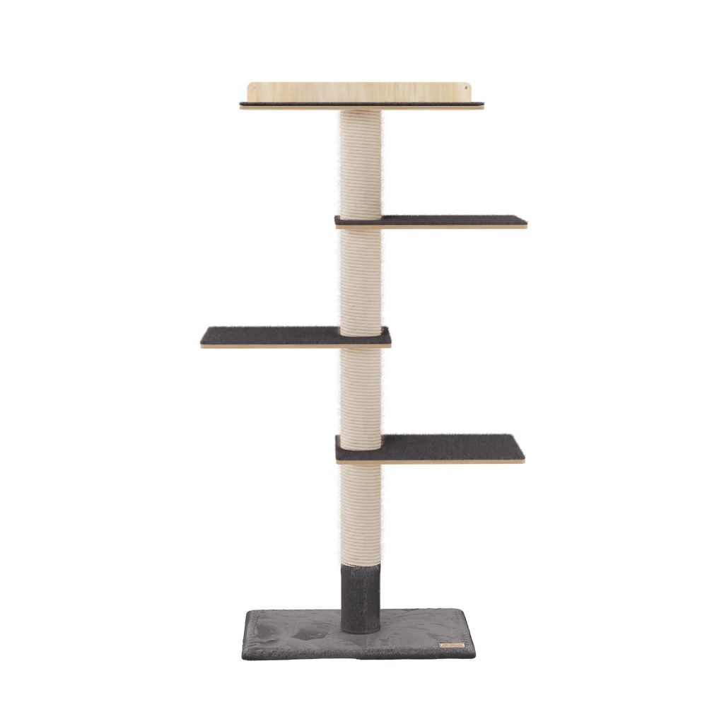 72-Inch Wall-Mounted Cat Tower