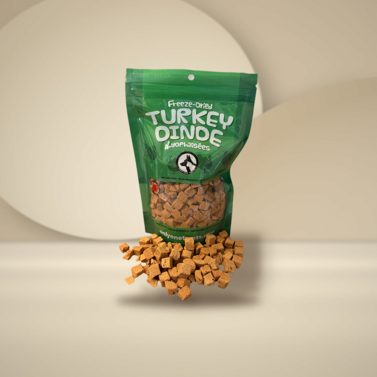 Freeze-dried turkey treats 85g