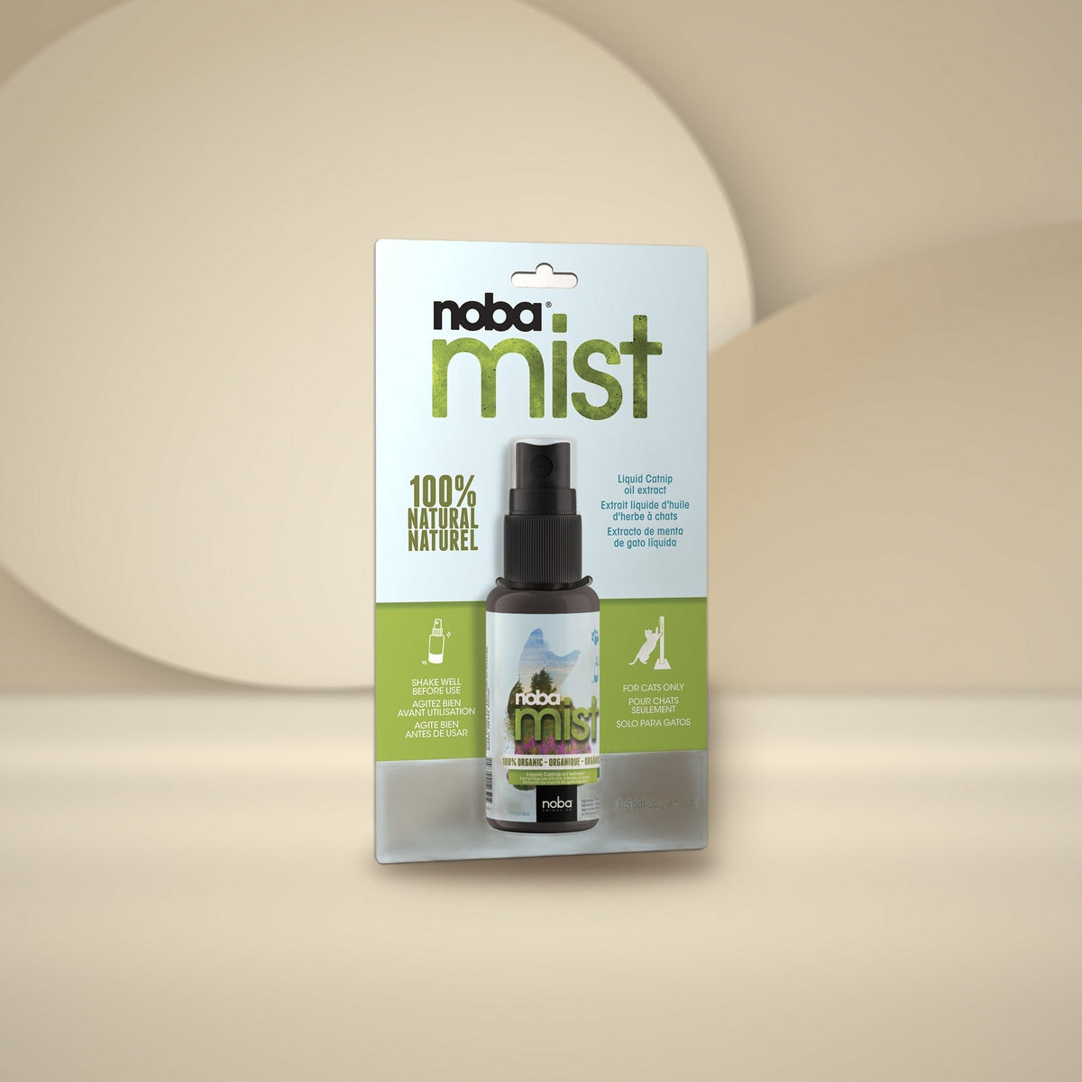 Noba Mist natural catnip spray